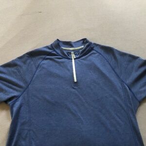 Tommy Bahama 1/4 zip short sleeve shirt